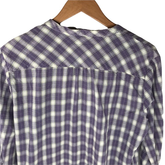 Carhartt for Women Plaid Tartan Blouse Button Up Shirt Top - Picture 11 of 12
